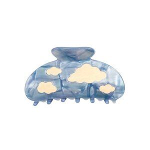 BLUE ACETATE CLOUD CLAW CLIP